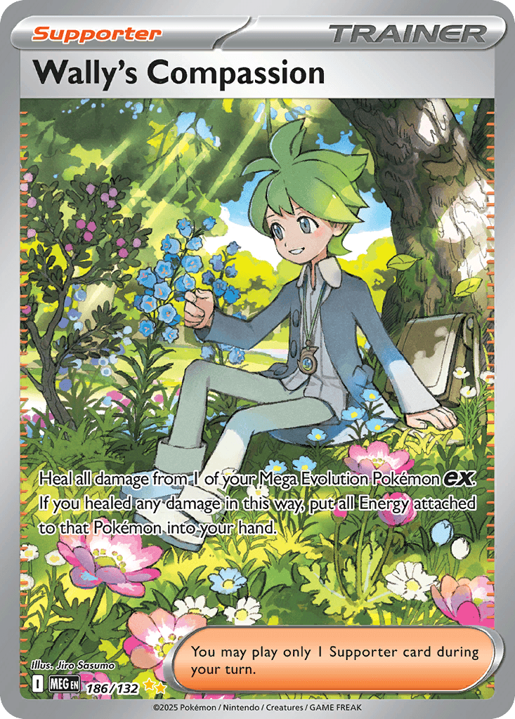 Wally's Compassion (Mega Evolution) #186