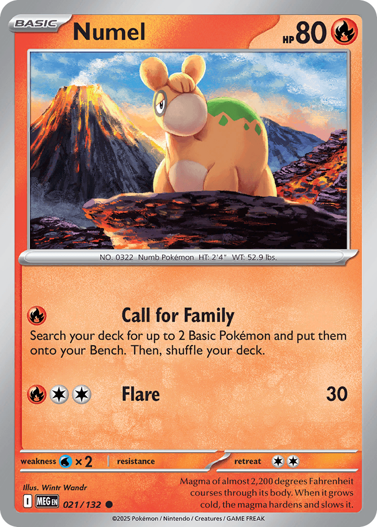 Numel (Mega Evolution) #21 card art