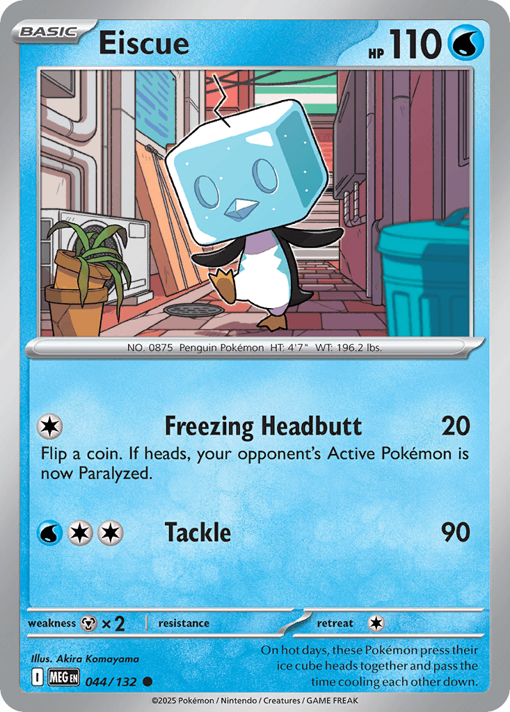 Eiscue (Mega Evolution) #44 card art