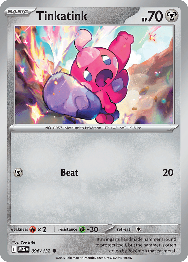 Tinkatink (Mega Evolution) #96 card art