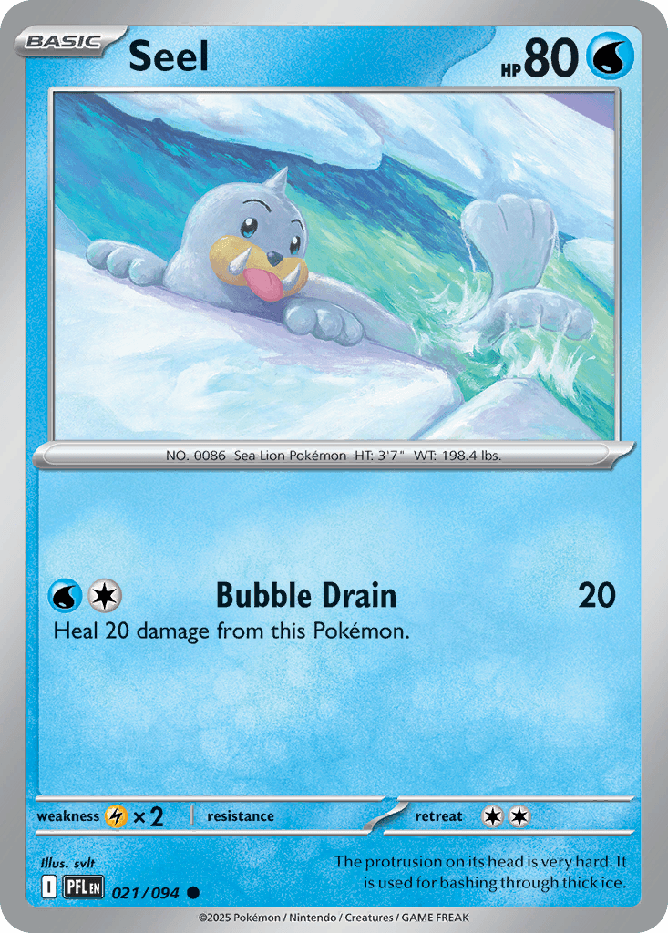 Seel (Phantasmal Flames) #21 card art