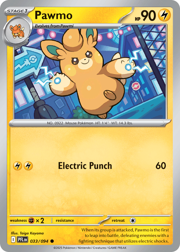 Pawmo (Phantasmal Flames) #33 card art