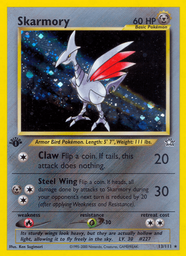 Skarmory (Neo Genesis) #13 card art