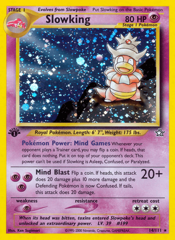 Slowking (Neo Genesis) #14 card art