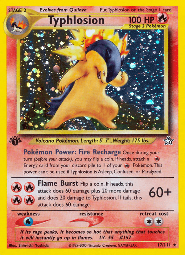 Typhlosion (Neo Genesis) #17
