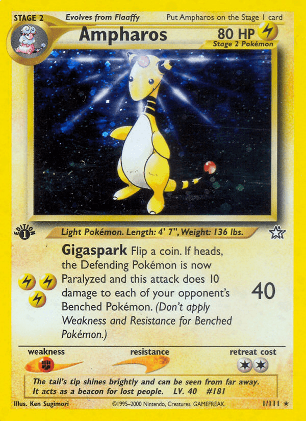 Ampharos (Neo Genesis) #1