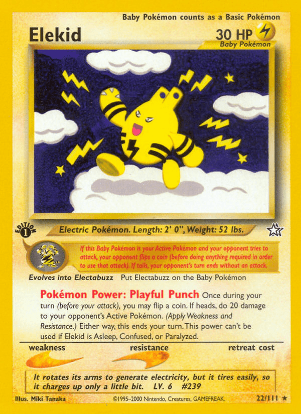 Elekid (Neo Genesis) #22 card art