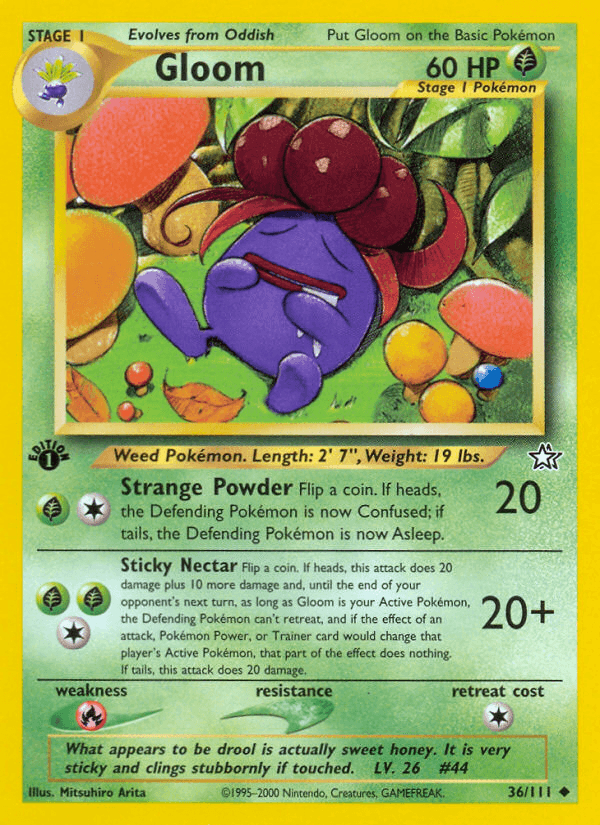Gloom (Neo Genesis) #36 card art