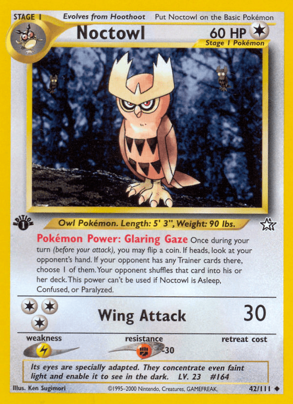 Noctowl (Neo Genesis) #42 card art