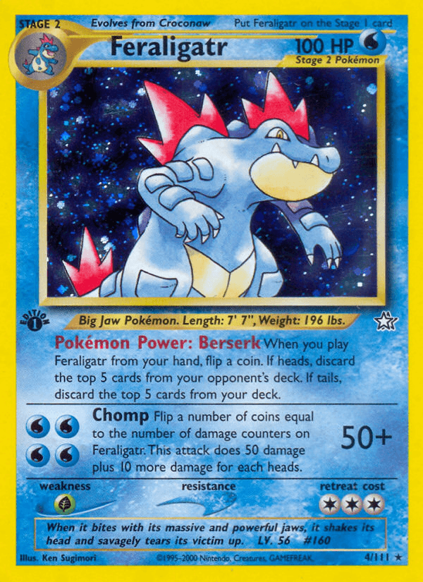Feraligatr (Neo Genesis) #4