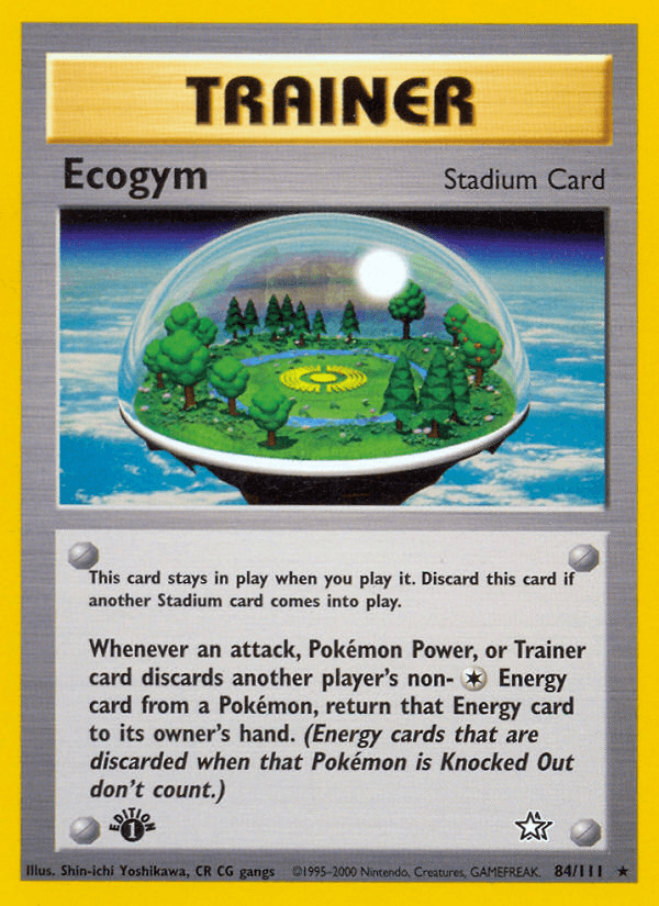 Ecogym (Neo Genesis) #84 card art