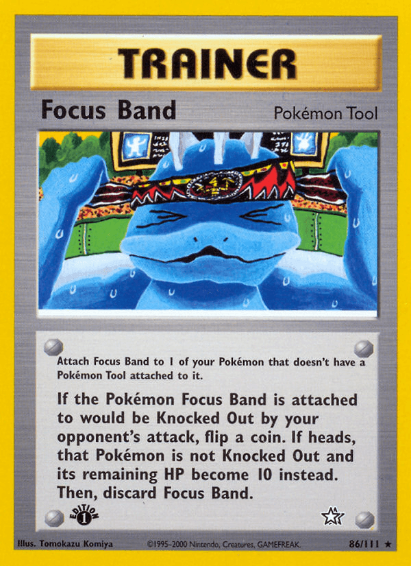 Focus Band (Neo Genesis) #86 card art