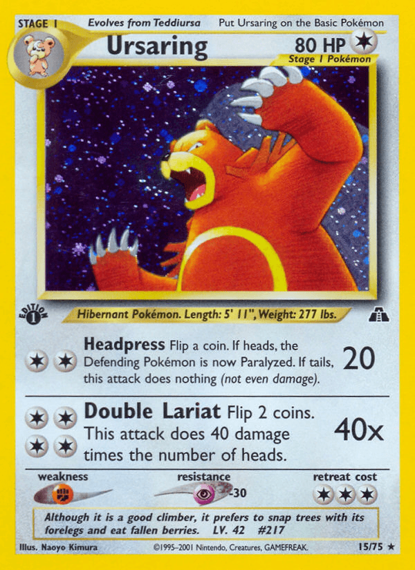 Ursaring (Neo Discovery) #15