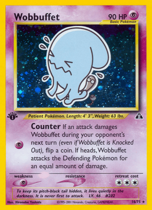 Wobbuffet (Neo Discovery) #16 card art