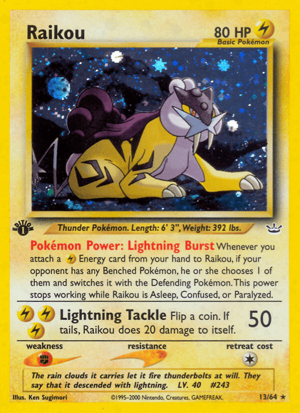 Raikou (Neo Revelation) #13 card art