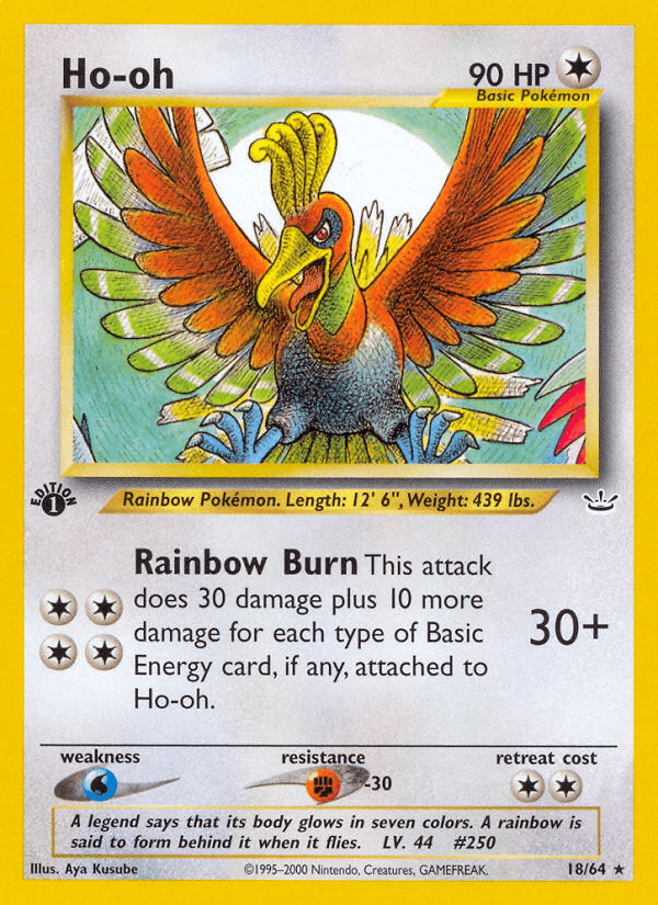 Ho-oh (Neo Revelation) #18 card art