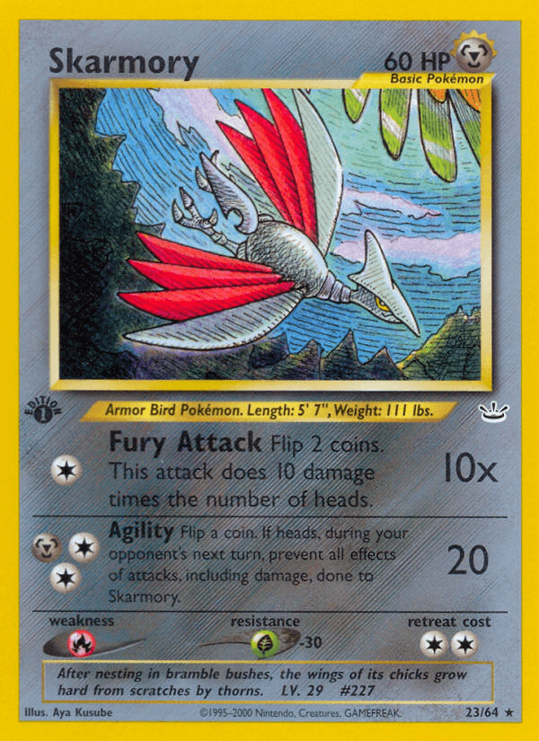 Skarmory (Neo Revelation) #23 card art