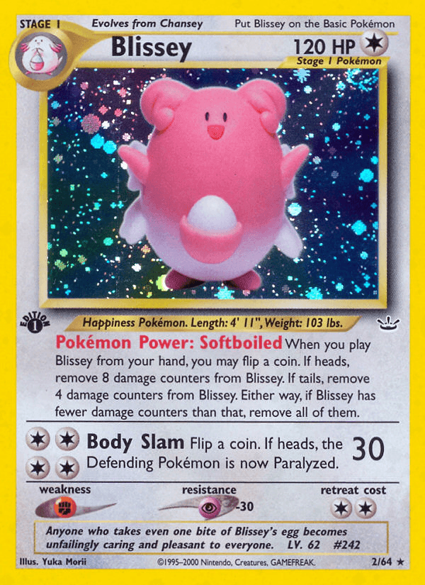 Blissey (Neo Revelation) #2 card art