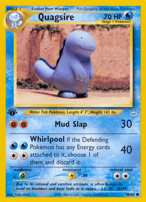 Quagsire (Neo Revelation) #48 card art