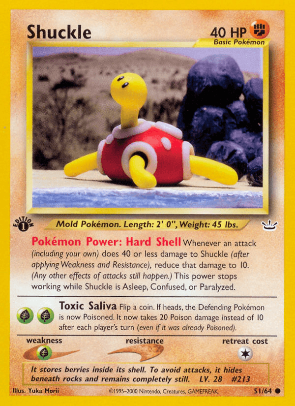 Shuckle (Neo Revelation) #51 card art