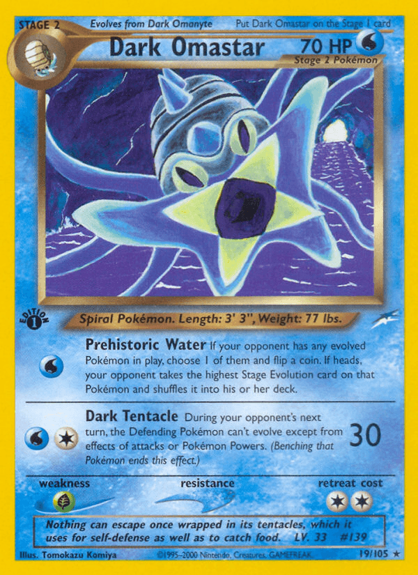 Dark Omastar (Neo Destiny) #19 card art
