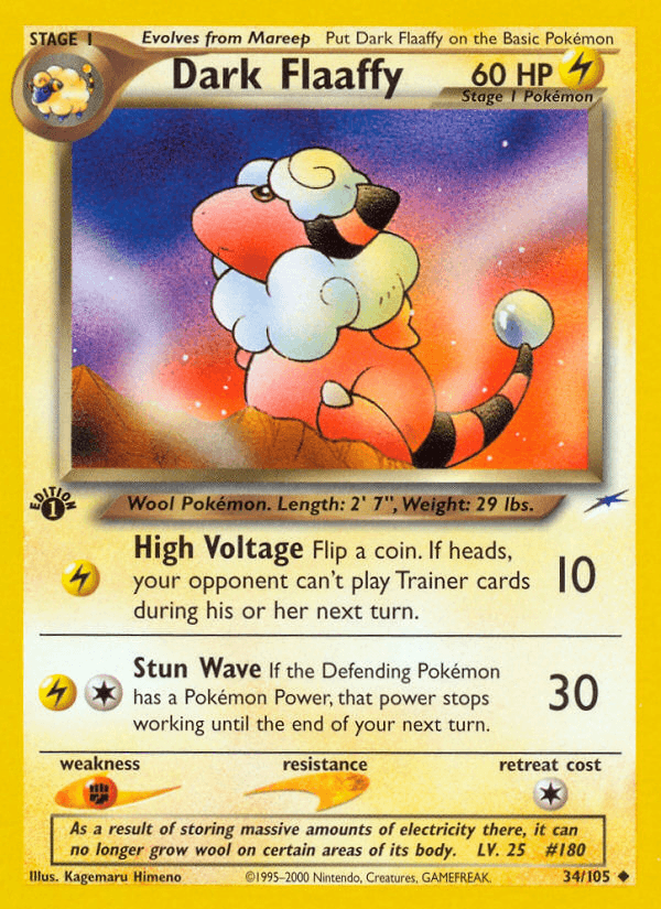 Dark Flaaffy (Neo Destiny) #34 card art