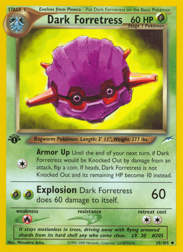 Dark Forretress (Neo Destiny) #35 card art