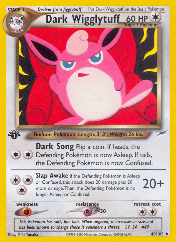 Dark Wigglytuff (Neo Destiny) #40 card art