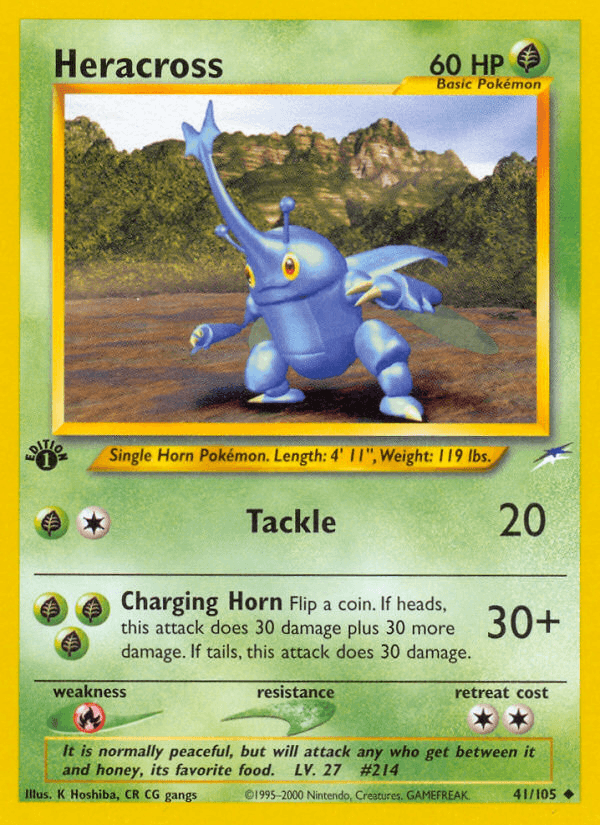 Heracross (Neo Destiny) #41 card art