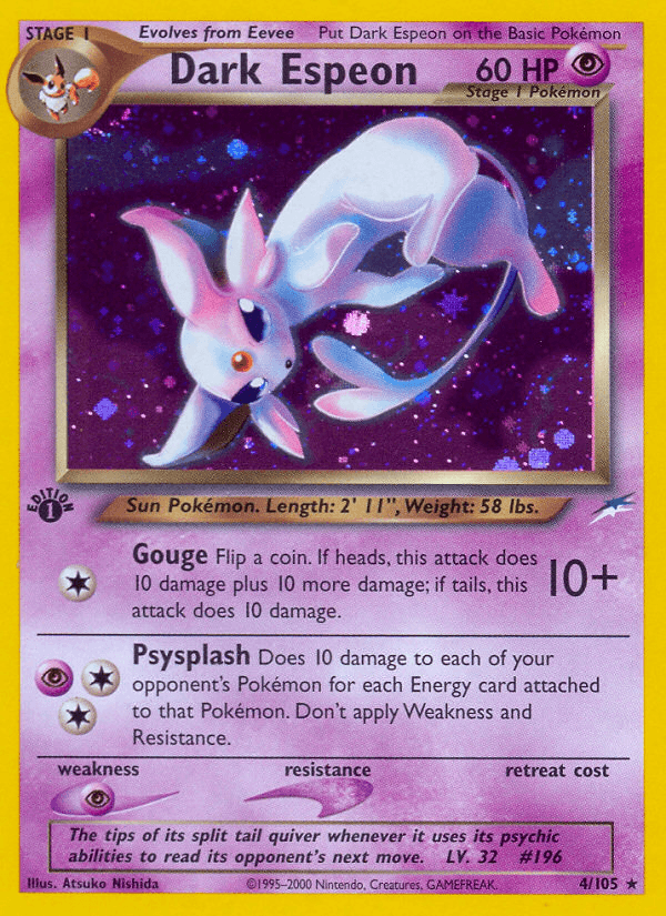 Dark Espeon (Neo Destiny) #4 card art
