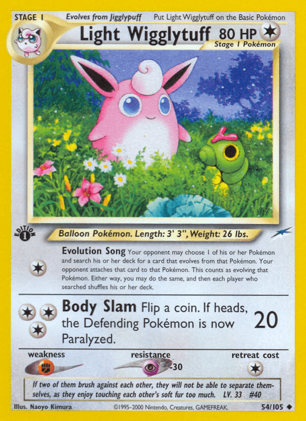 Light Wigglytuff (Neo Destiny) #54 card art