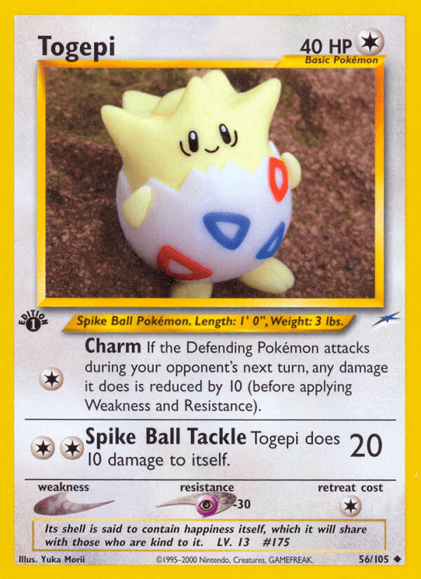 Togepi (Neo Destiny) #56 card art