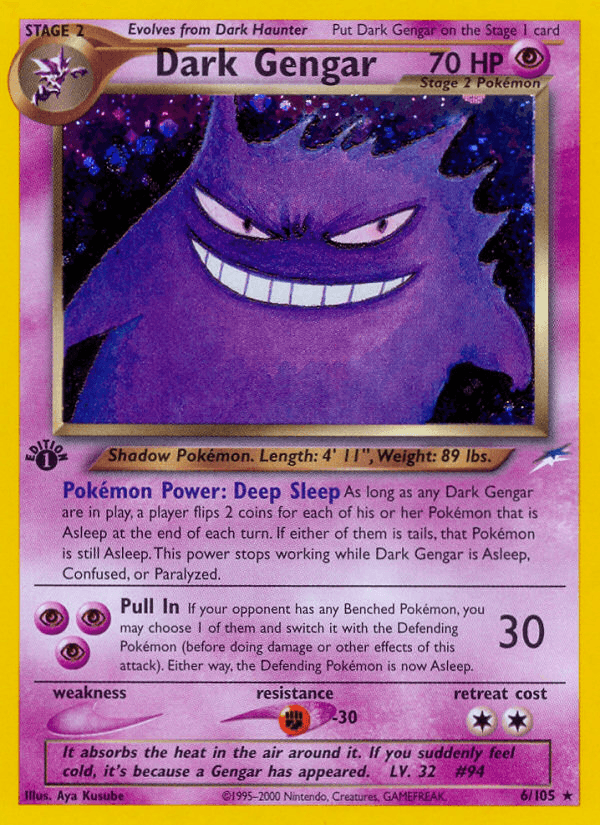 Dark Gengar (Neo Destiny) #6