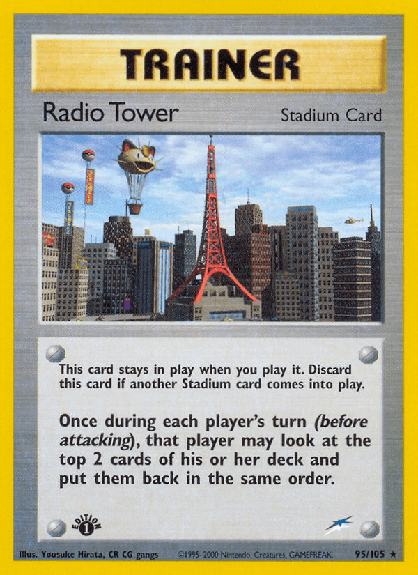 Radio Tower (Neo Destiny) #95 card art