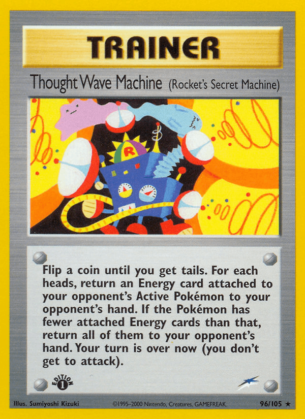 Thought Wave Machine (Neo Destiny) #96 card art