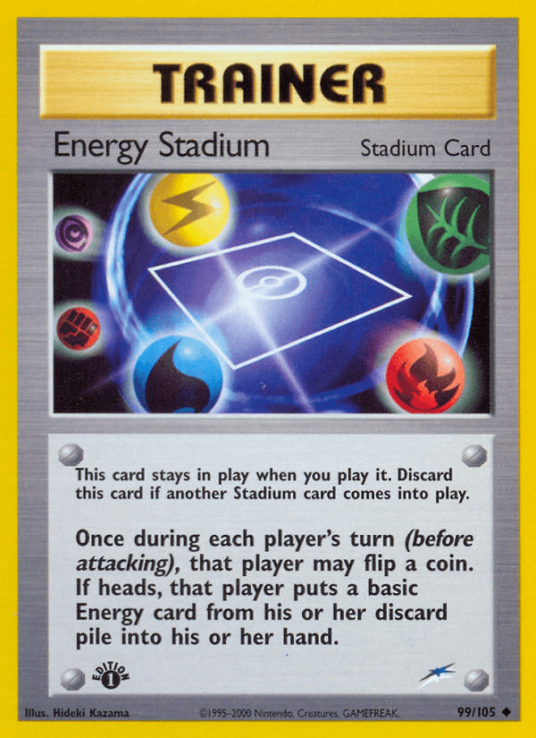 Energy Stadium (Neo Destiny) #99 card art