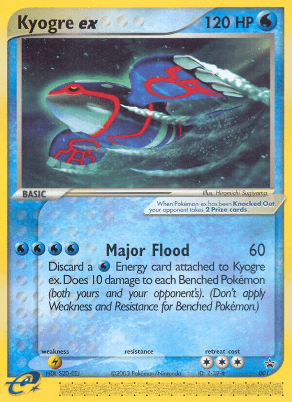 Kyogre ex (Nintendo Black Star Promos) #1