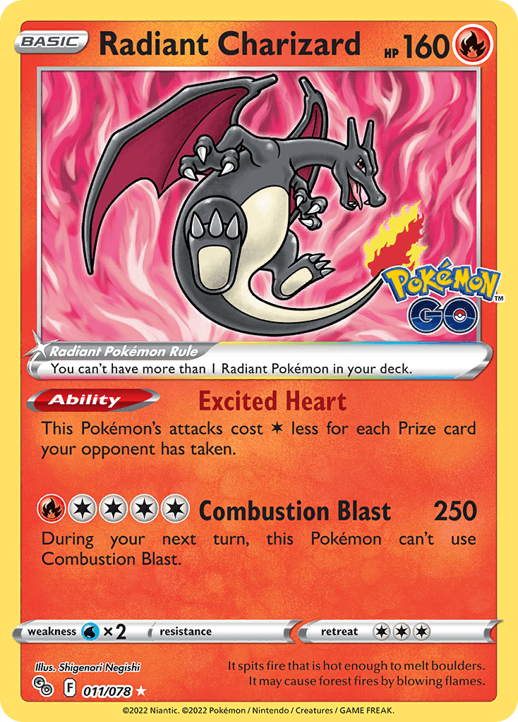 Radiant Charizard (Pokémon GO) #11