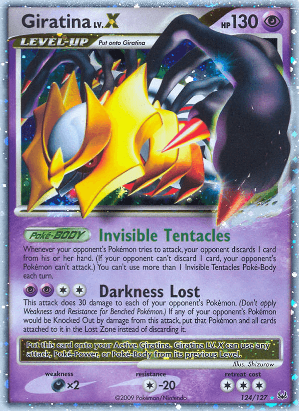 Giratina LV.X (Platinum) #124