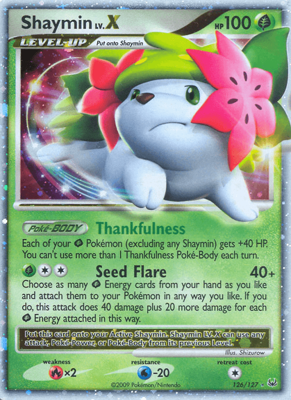 Shaymin LV.X (Platinum) #126