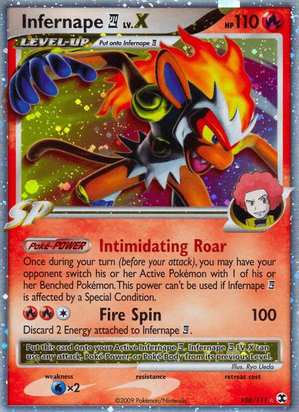 Infernape E4 LV.X (Rising Rivals) #108