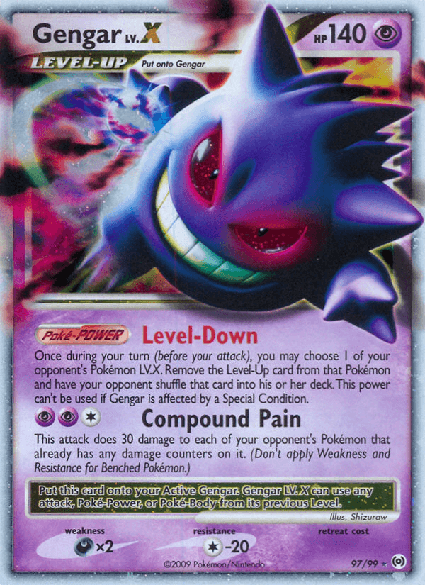 Gengar LV.X (Arceus) #97
