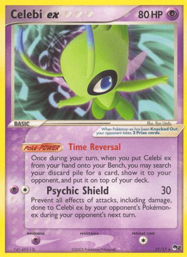 Celebi ex (POP Series 2) #17