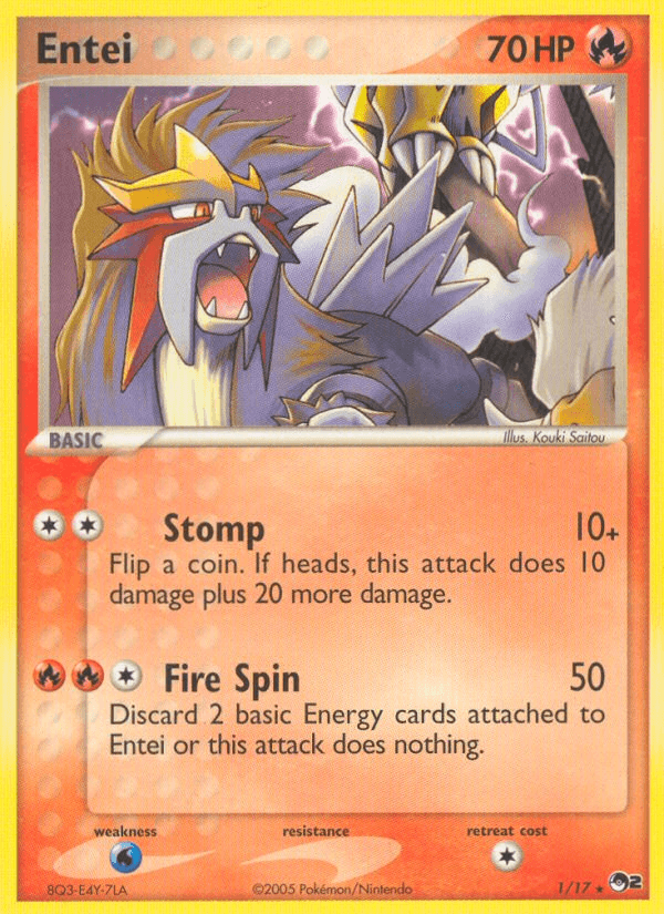 Entei (POP Series 2) #1