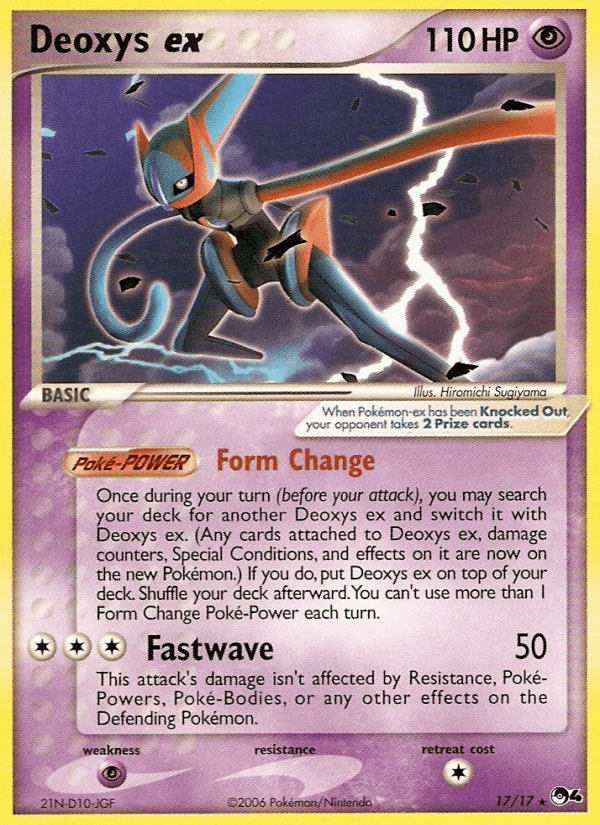 Deoxys ex (POP Series 4) #17