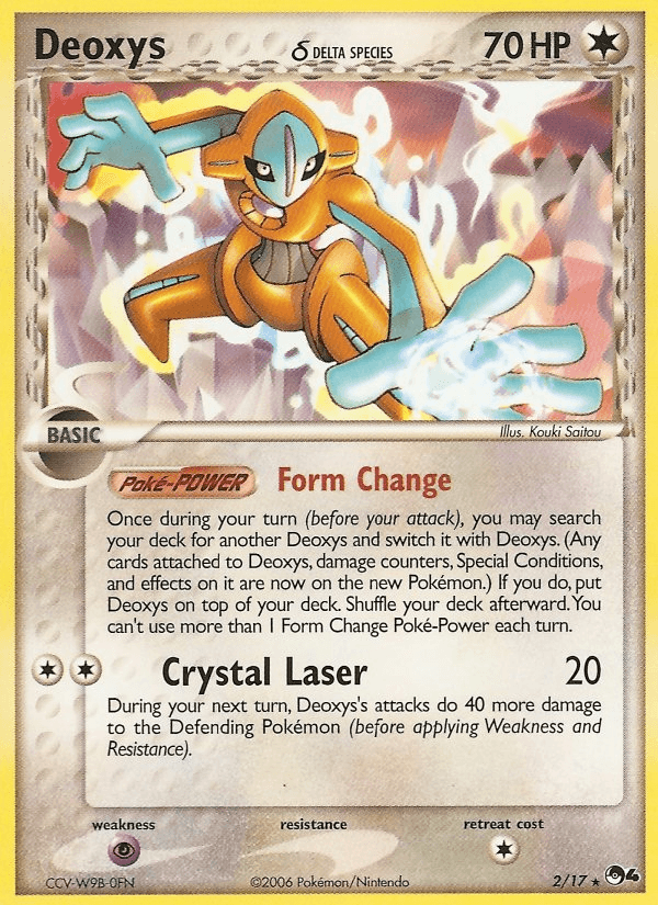 Deoxys δ (POP Series 4) #2