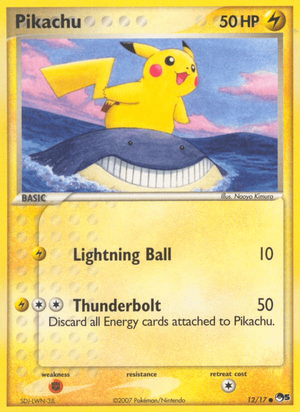 Pikachu (POP Series 5) #12 card art