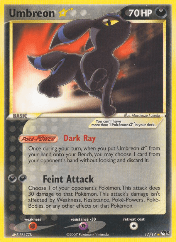 Umbreon ★ (POP Series 5) #17