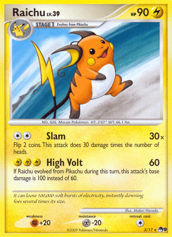 Raichu (POP Series 9) #3