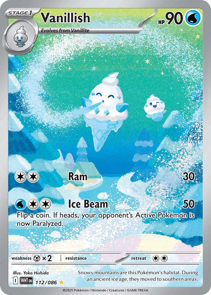 Vanillish (White Flare) #112 card art